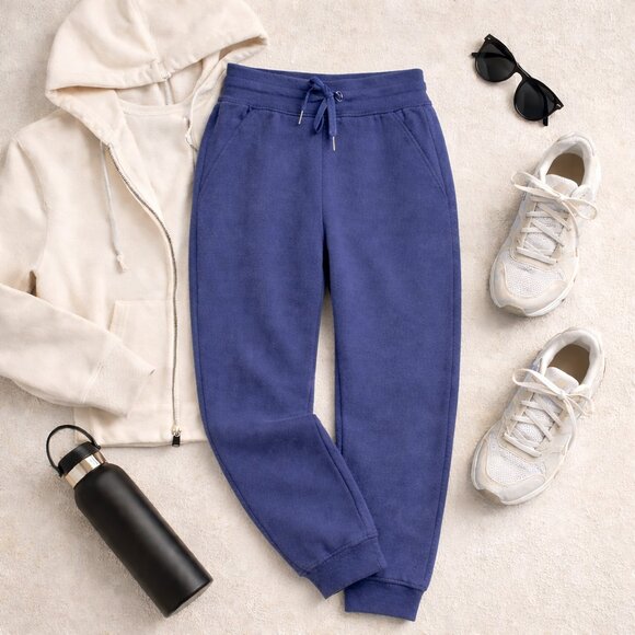 lululemon athletica Pants - Lululemon | Navy Blue Drawstring Jogger Sweatpants | Size 6